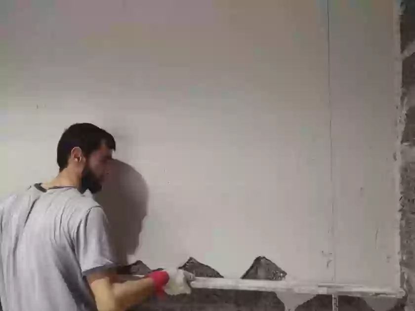 Штукатурка шпаклёвка краска