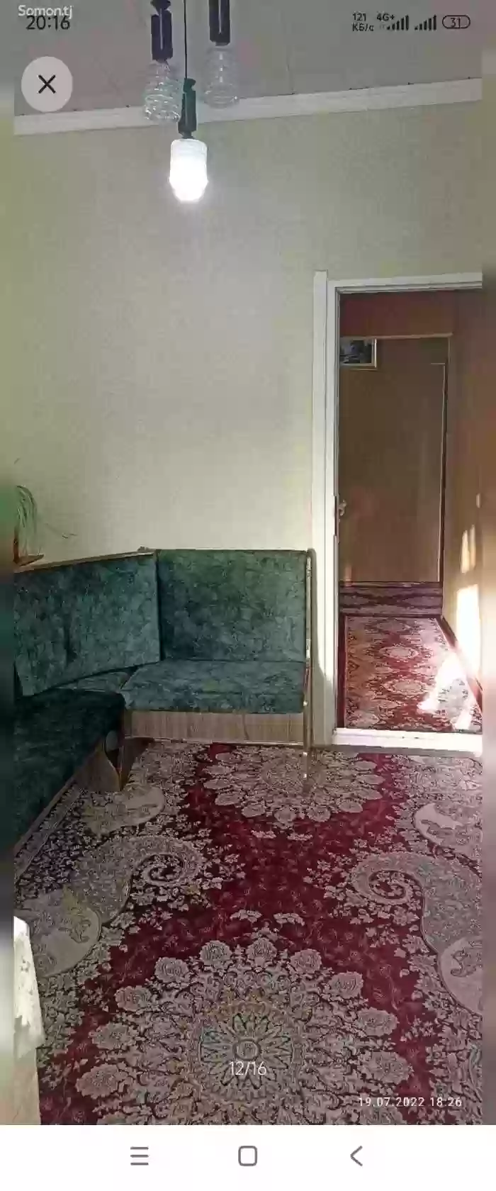 4-к квартира, 3 этаж, 85 м², н.Фирдавси калхоз Россия пракат москвич