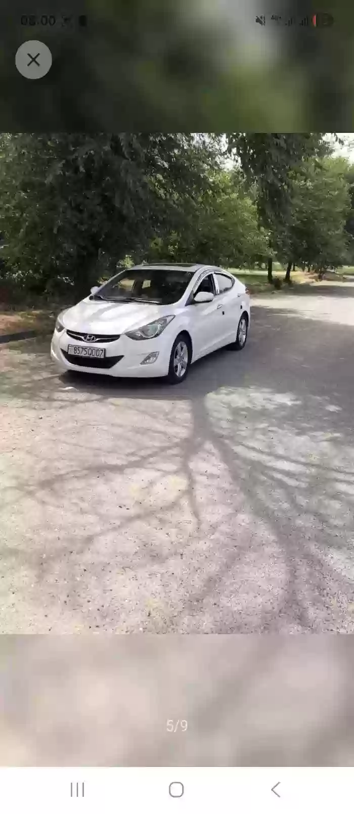 Hyundai Avante 2012