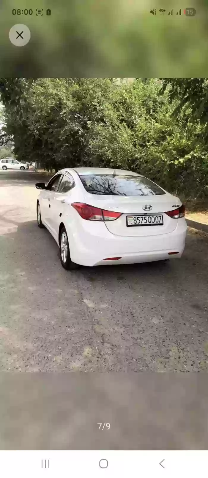 Hyundai Avante 2012