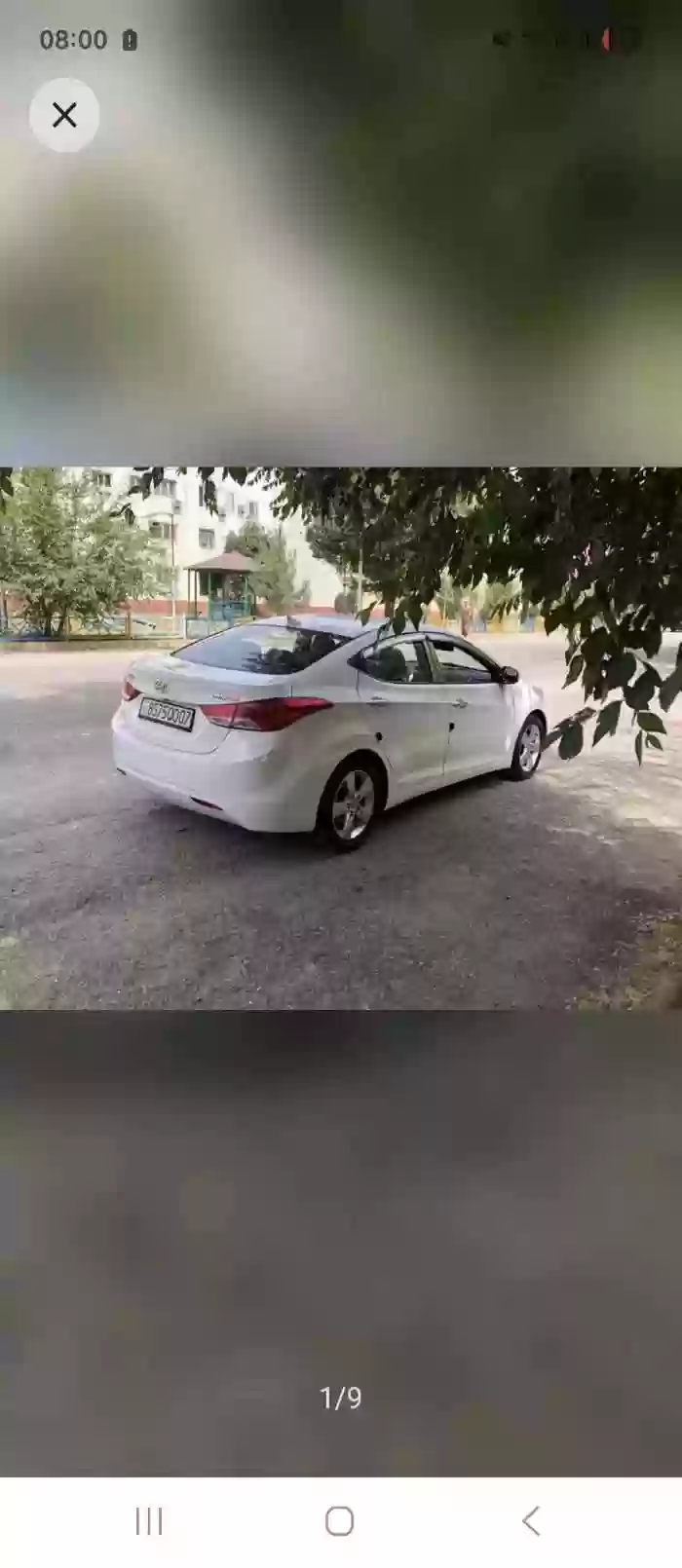 Hyundai Avante 2012
