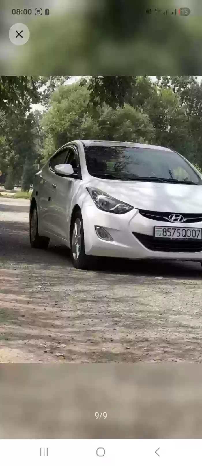 Hyundai Avante 2012