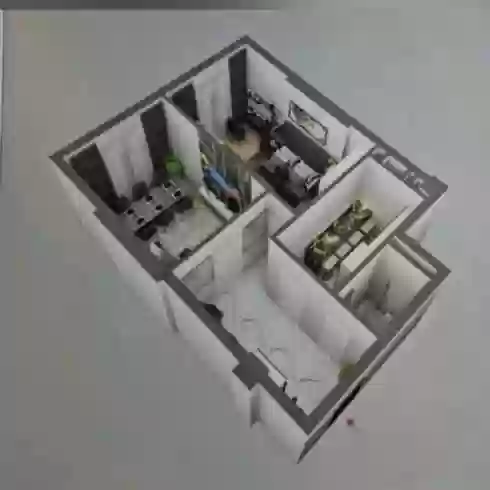 2-к квартира, 3 этаж, 57 м², Сино