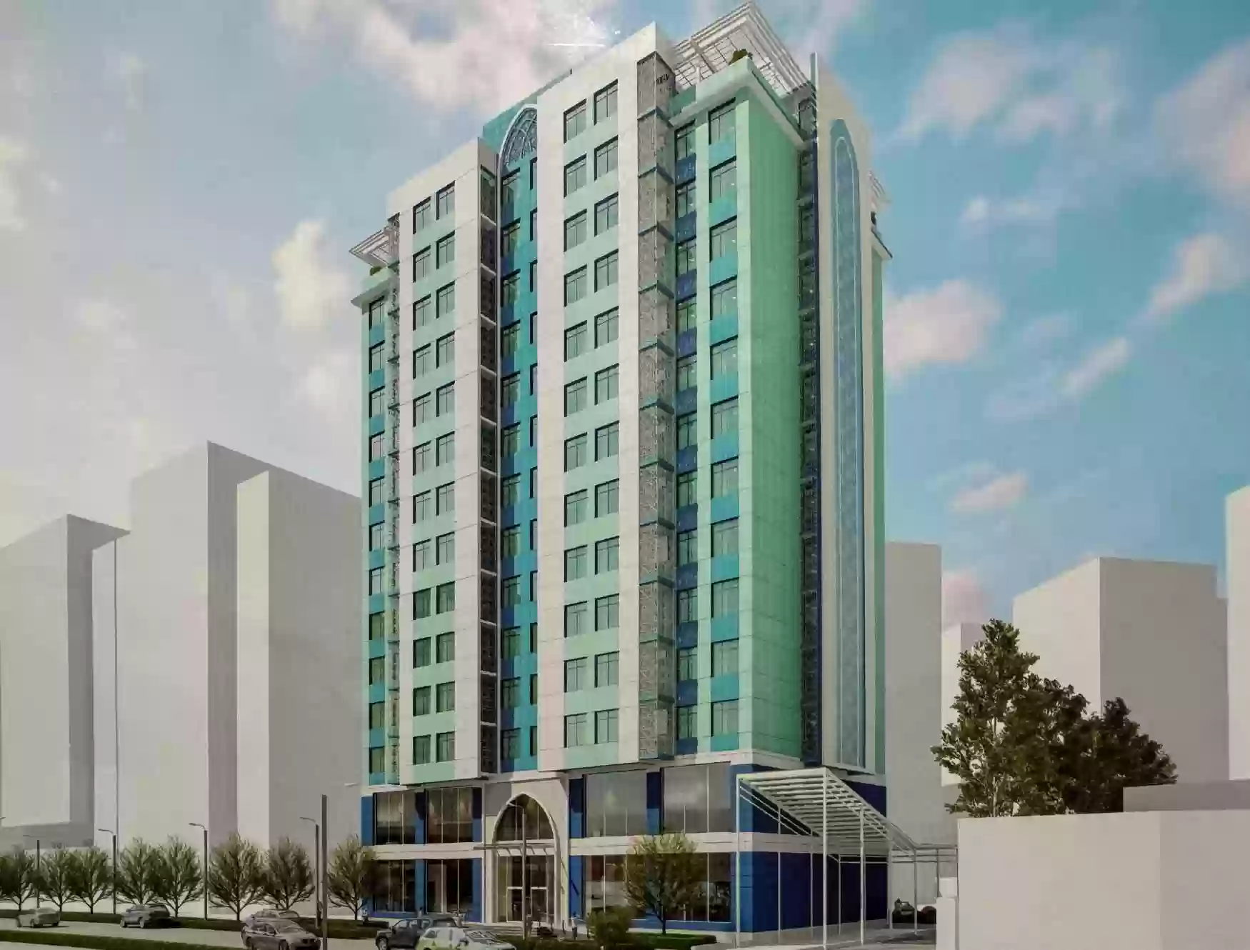 2-к квартира, 14 этаж, 67 м², Шохмансур