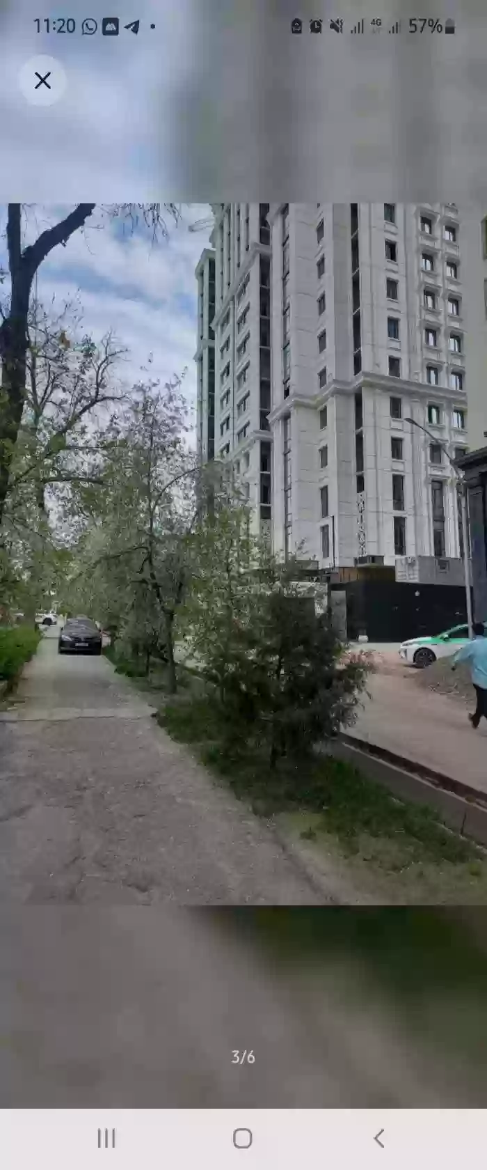 1-к квартира, 9 этаж, 62 м², Шохмансур