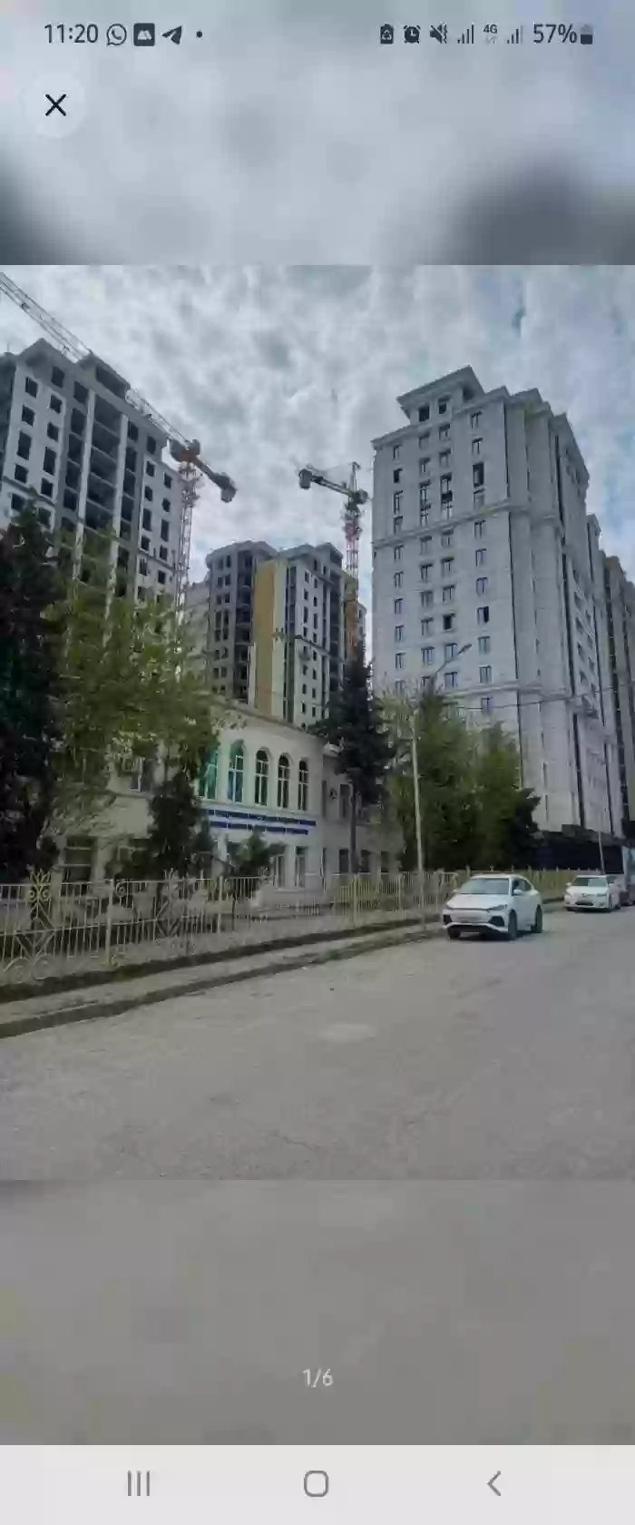 1-к квартира, 9 этаж, 62 м², Шохмансур