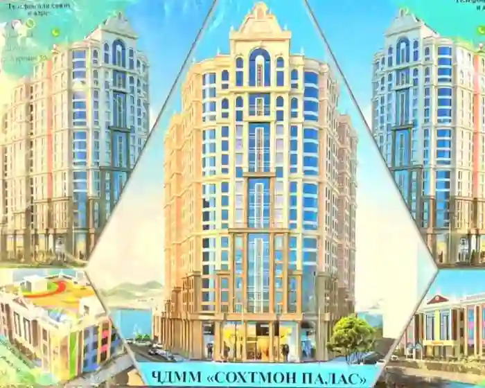 2-к квартира, 12 этаж, 81 м², Исмоил Сомони