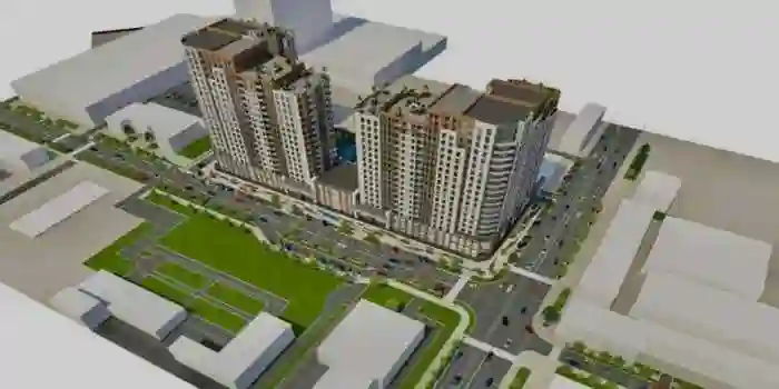 1-к квартира, 12 этаж, 67 м², Шохмансур
