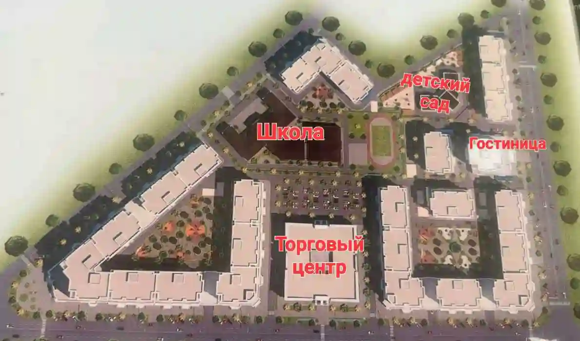 3-к квартира, 9 этаж, 109 м², Сино