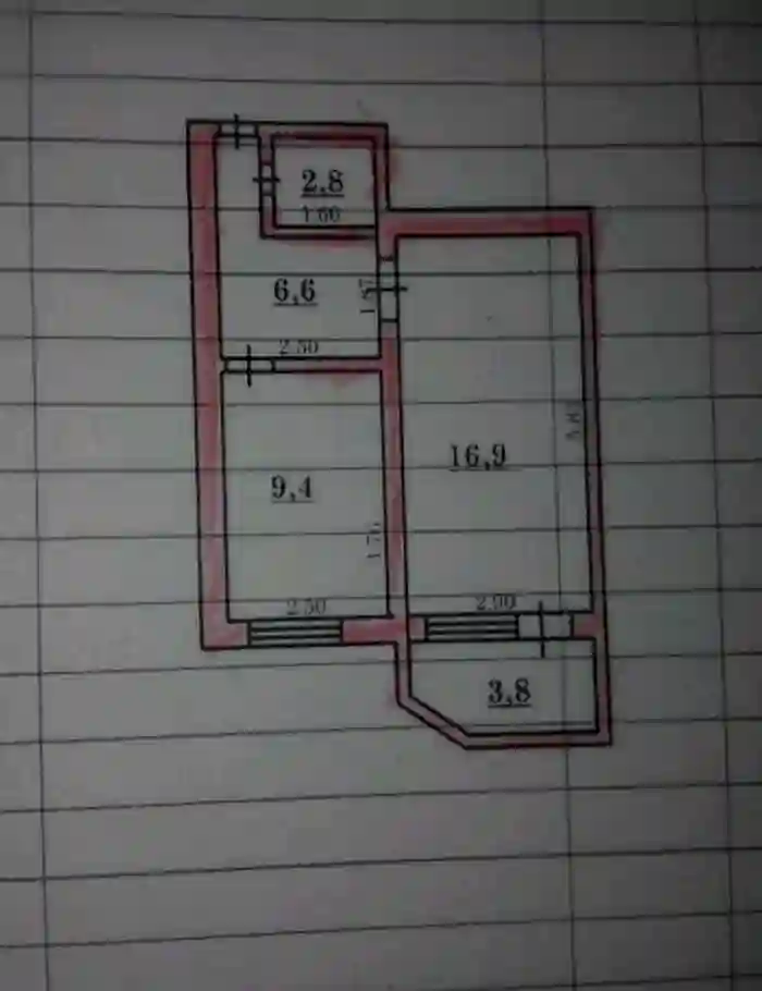 1-к квартира, 6 этаж, 40 м², Шохмансур