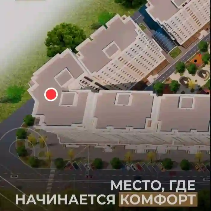 1-к квартира, 12 этаж, 62 м², Сино