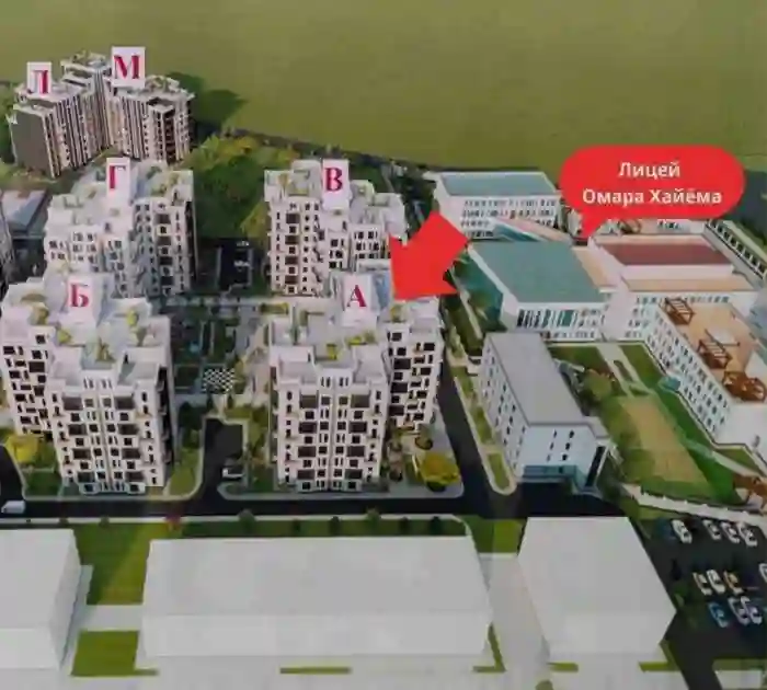 3-к квартира, 9 этаж, 106 м², Сино