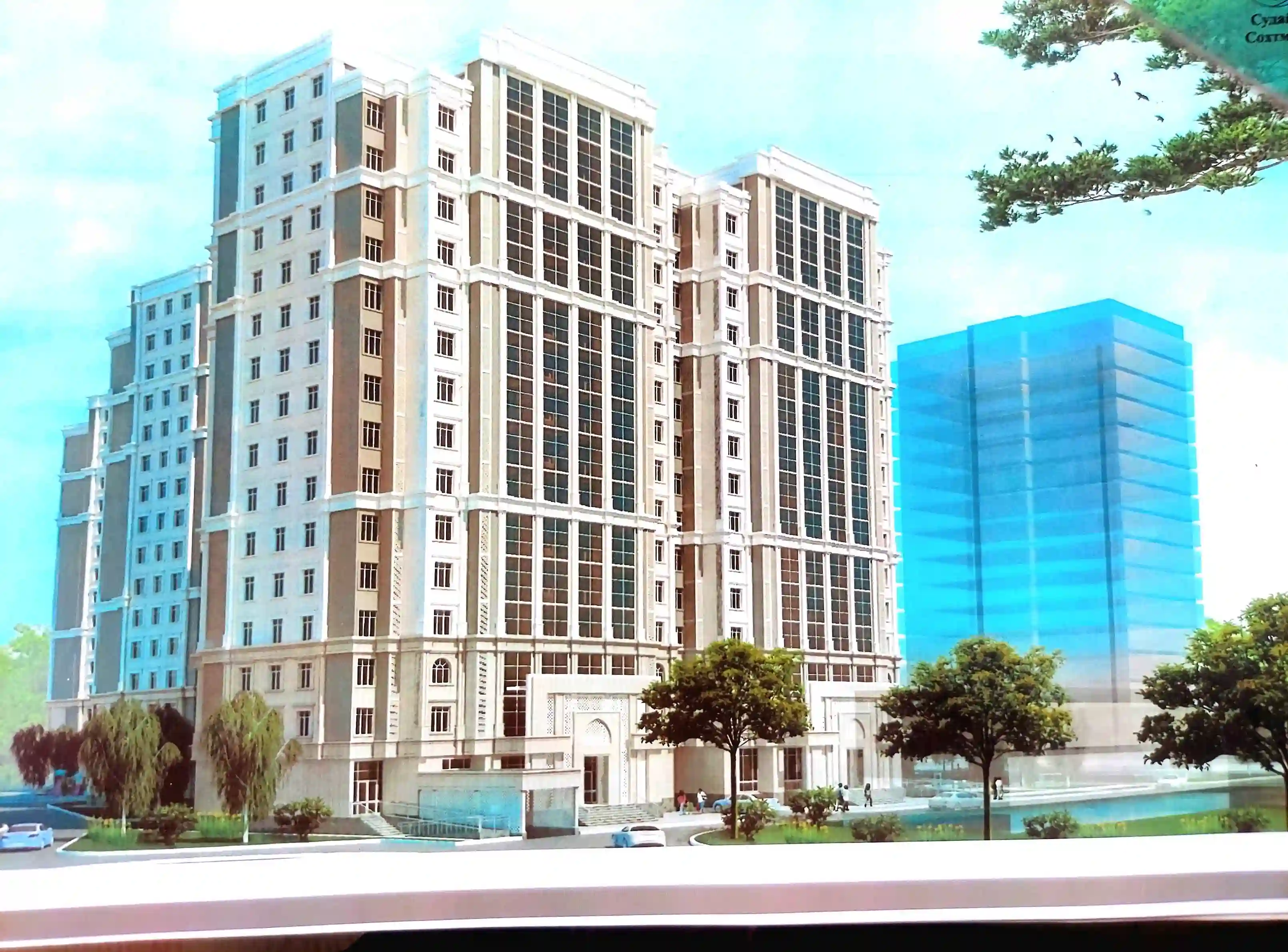 3-к квартира, 8 этаж, 93 м², Шохмансур