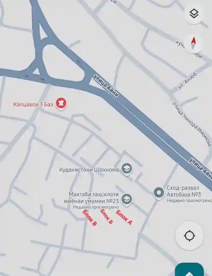 3-к квартира, 8 этаж, 93 м², Шохмансур