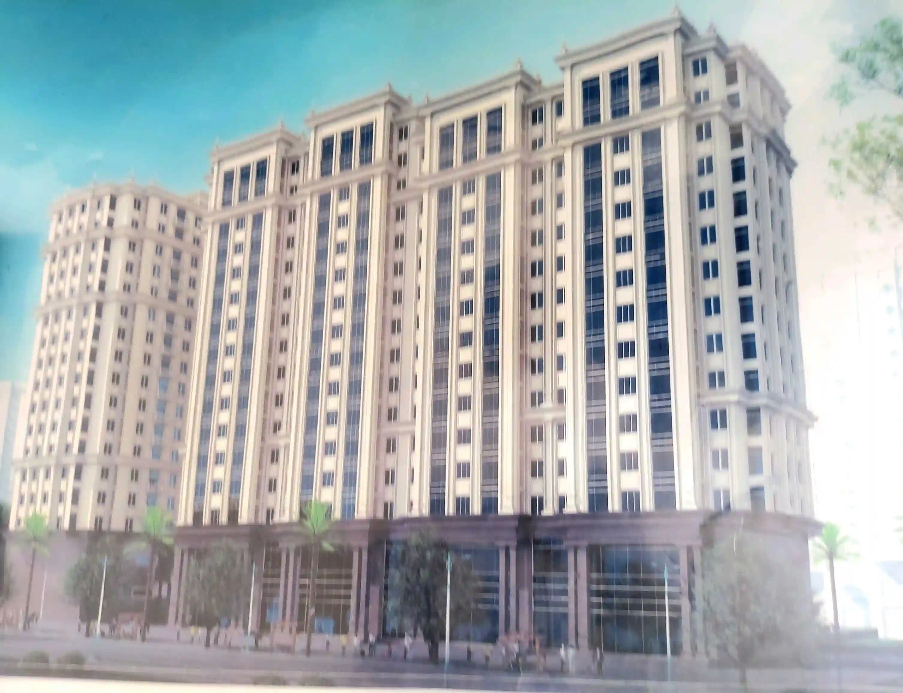 2-к квартира, 16 этаж, 89 м², Фирдавси