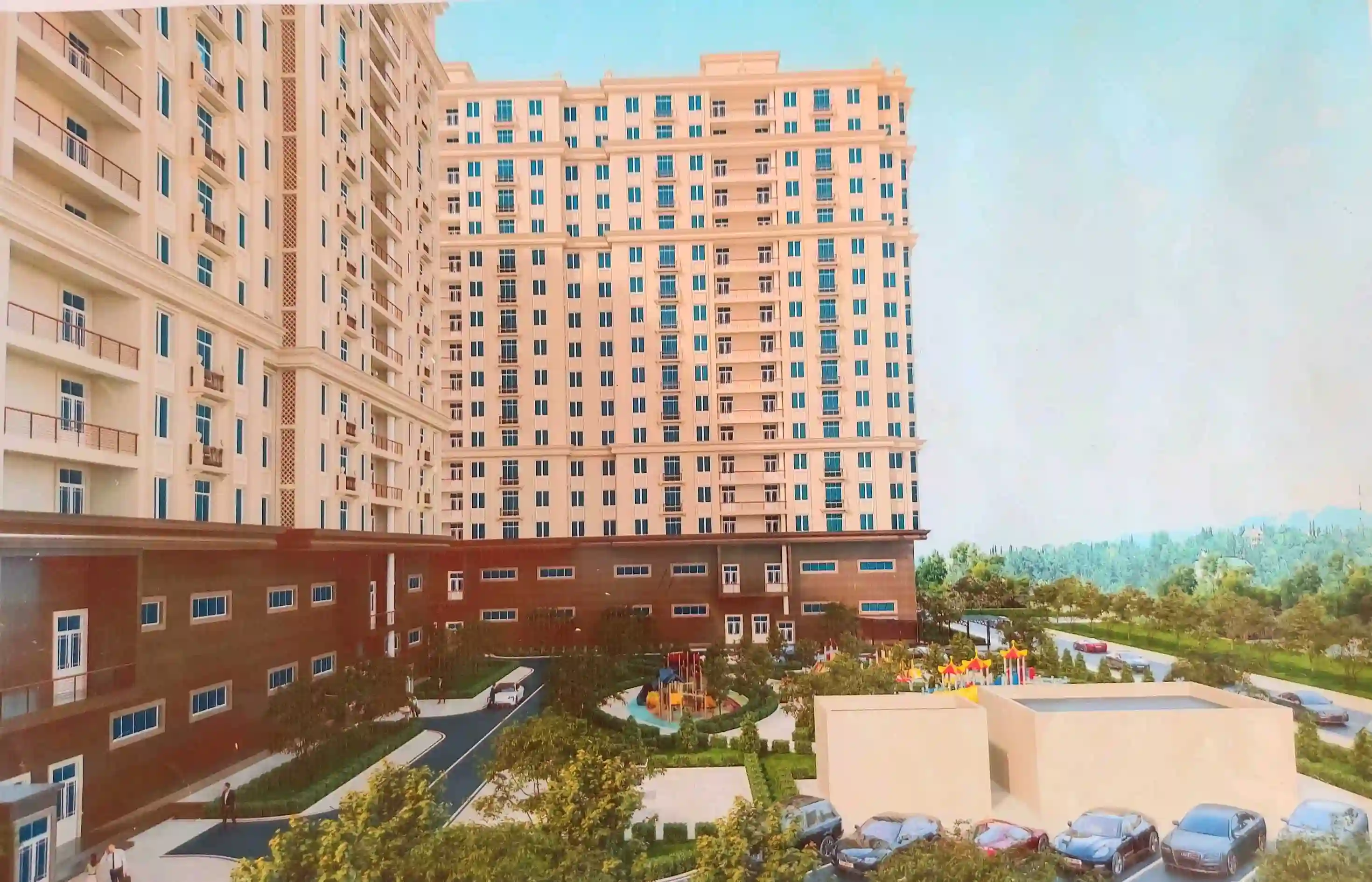 3-к квартира, 13 этаж, 167 м², Фирдавси