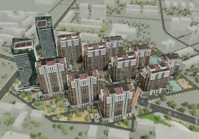 2-к квартира, 15 этаж, 76.8 м², Сино