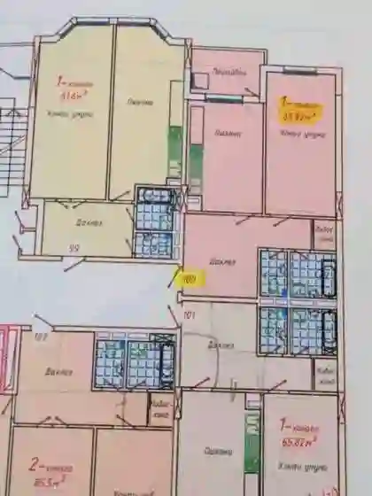 2-к квартира, 4 этаж, 65 м², Исмоил  Сомони