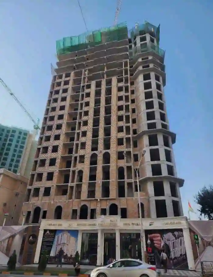 3-к квартира, 14 этаж, 103 м², Исмоил Сомони