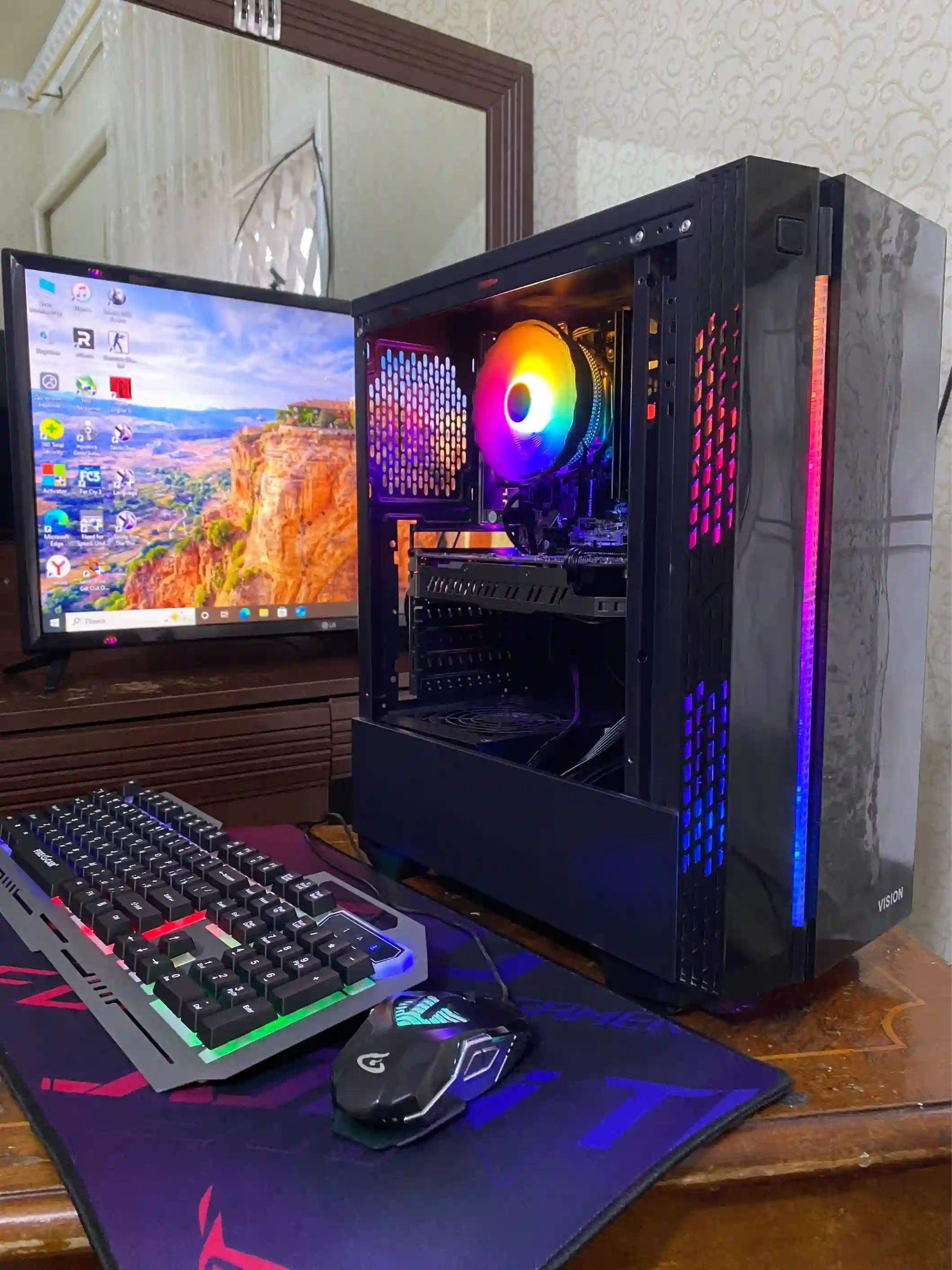 PC Компьютер i5 3470 16 GB RAM видео карта GTX 650ti 1GB жёстки диск 250gb
