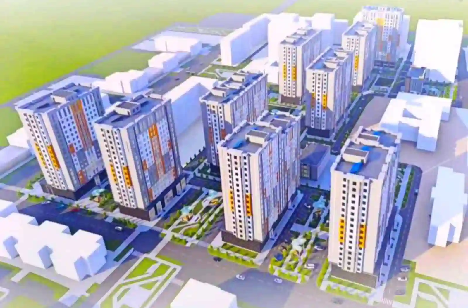 3-к квартира, 12 этаж, 97 м², Шохмансур