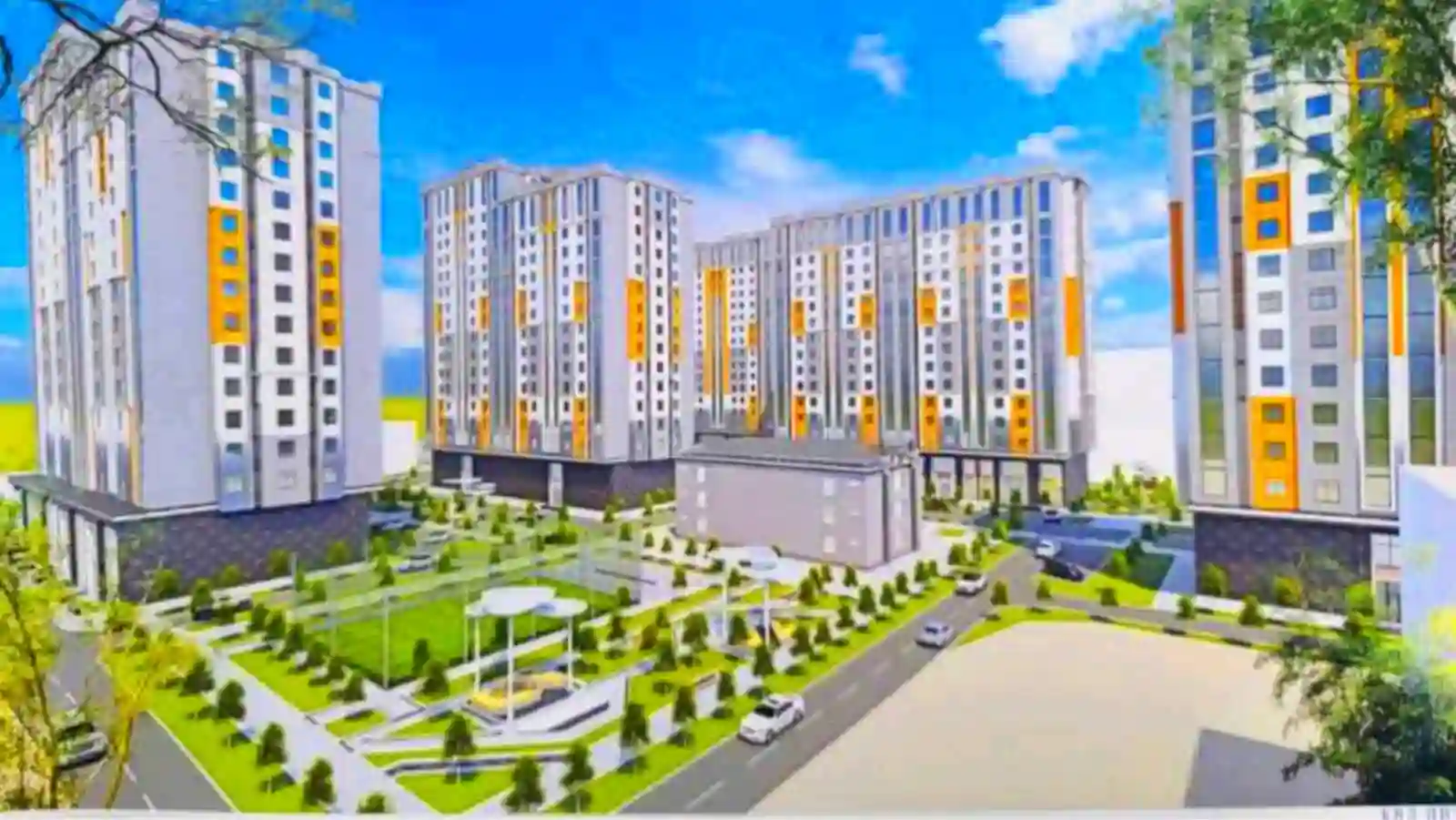 3-к квартира, 12 этаж, 97 м², Шохмансур