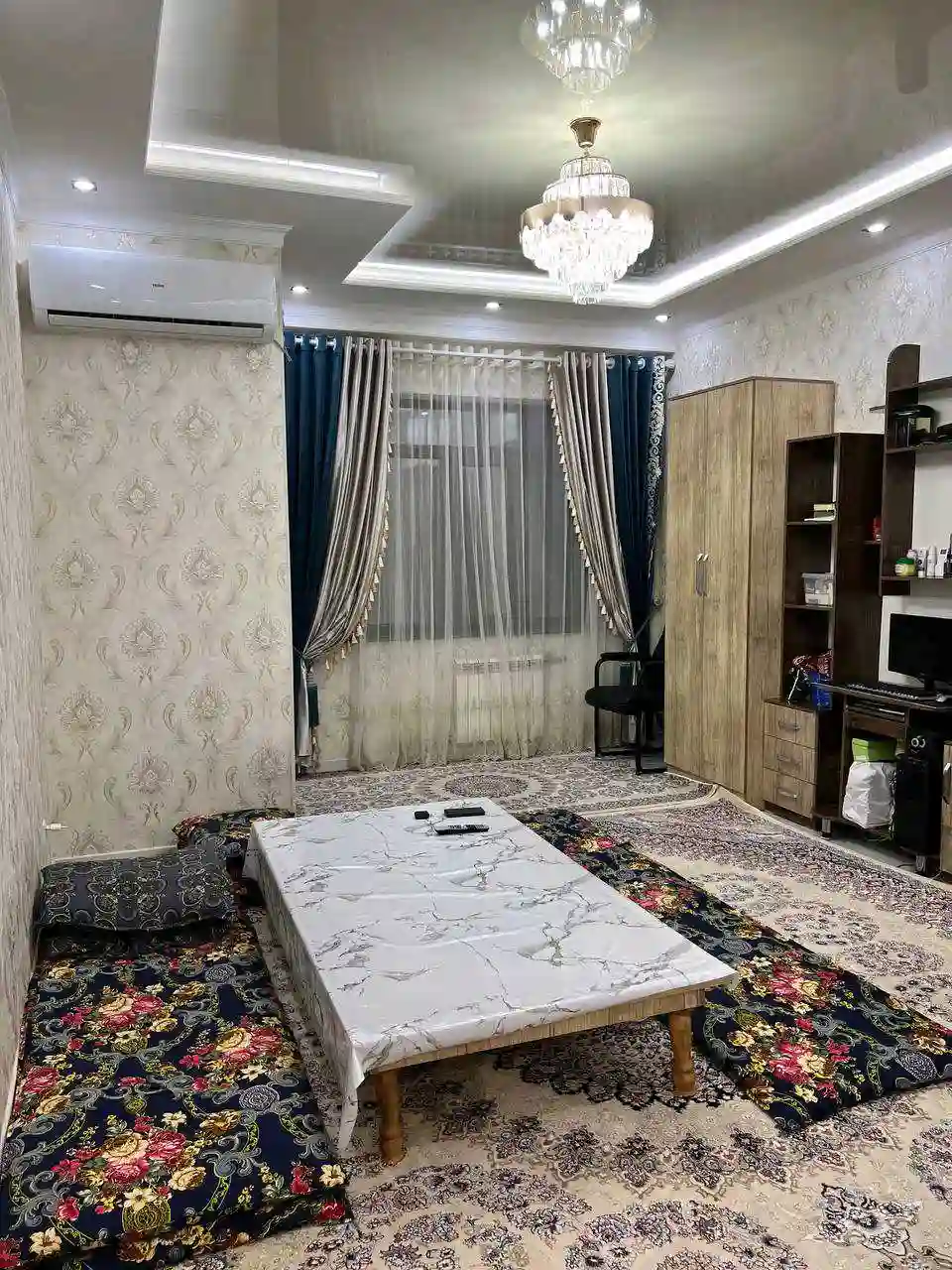 2-к квартира, 12 этаж, 77 м², И Сомони