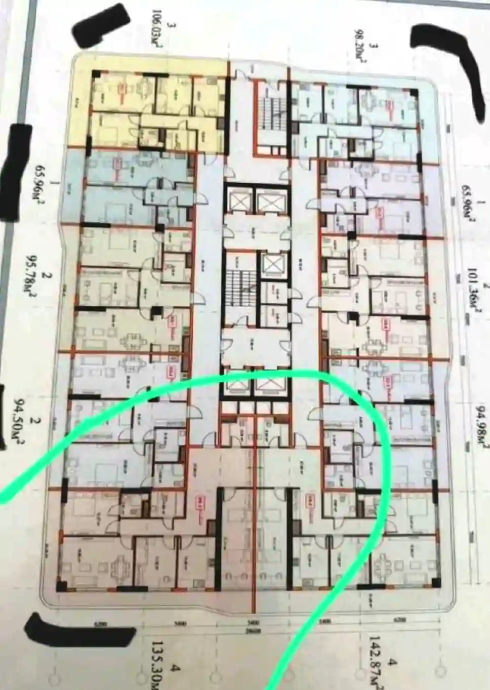 3-к квартира, 10 этаж, 135 м², Шохмансур