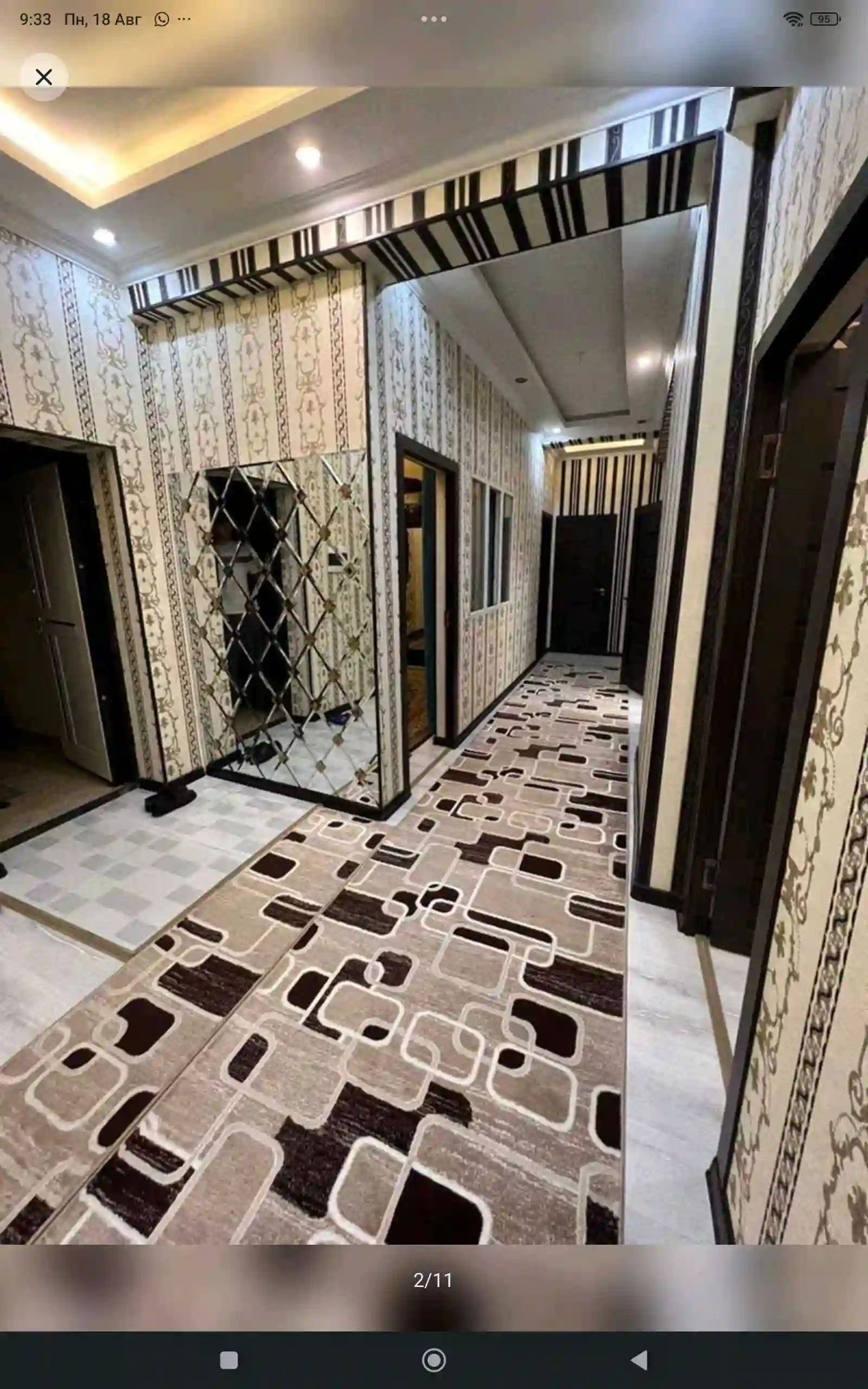 3-к квартира, 14 этаж, 88 м², Сино