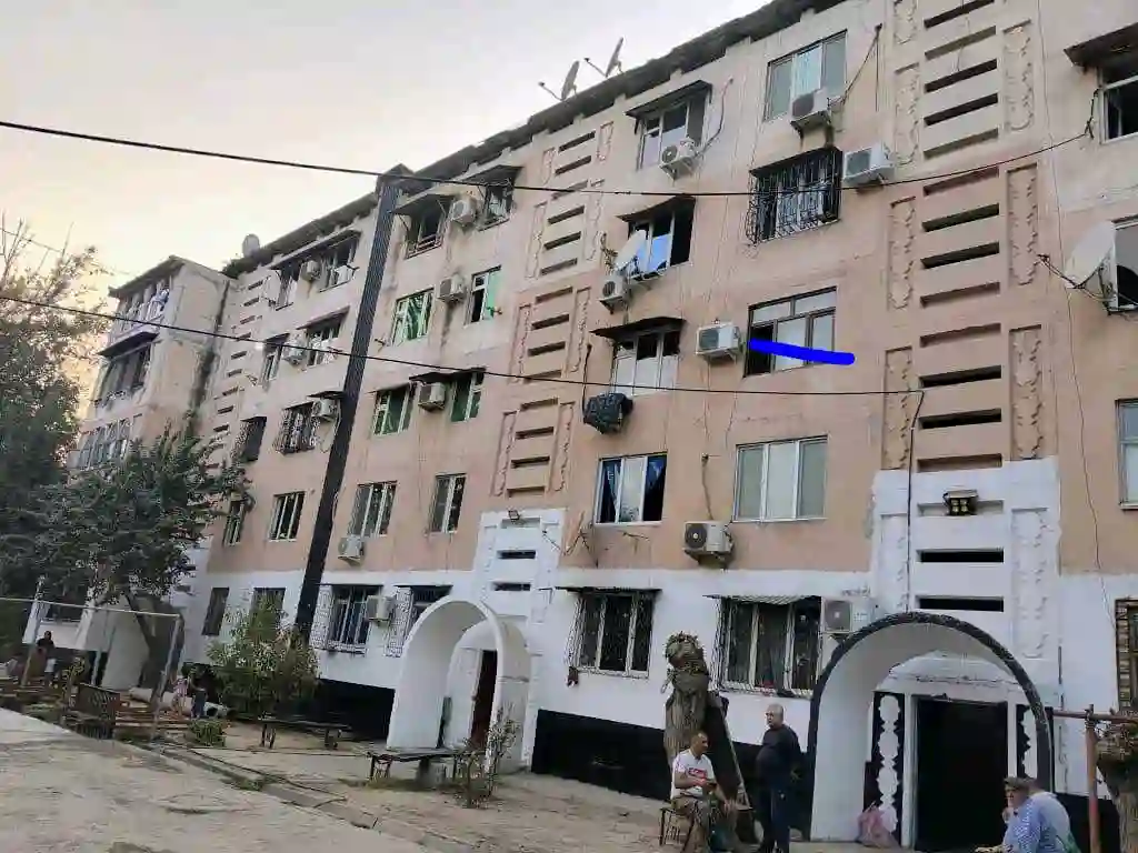 2-к квартира, 3 этаж, 53 м², шохмансур