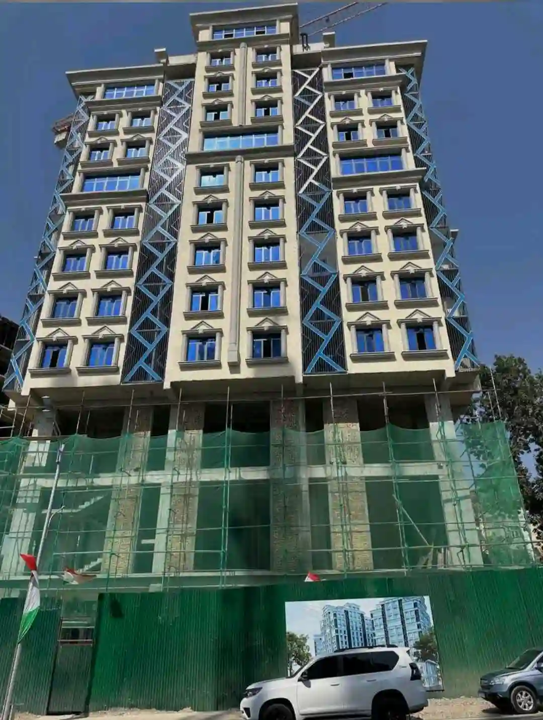 3-к квартира, 8 этаж, 101 м², Шохмансур