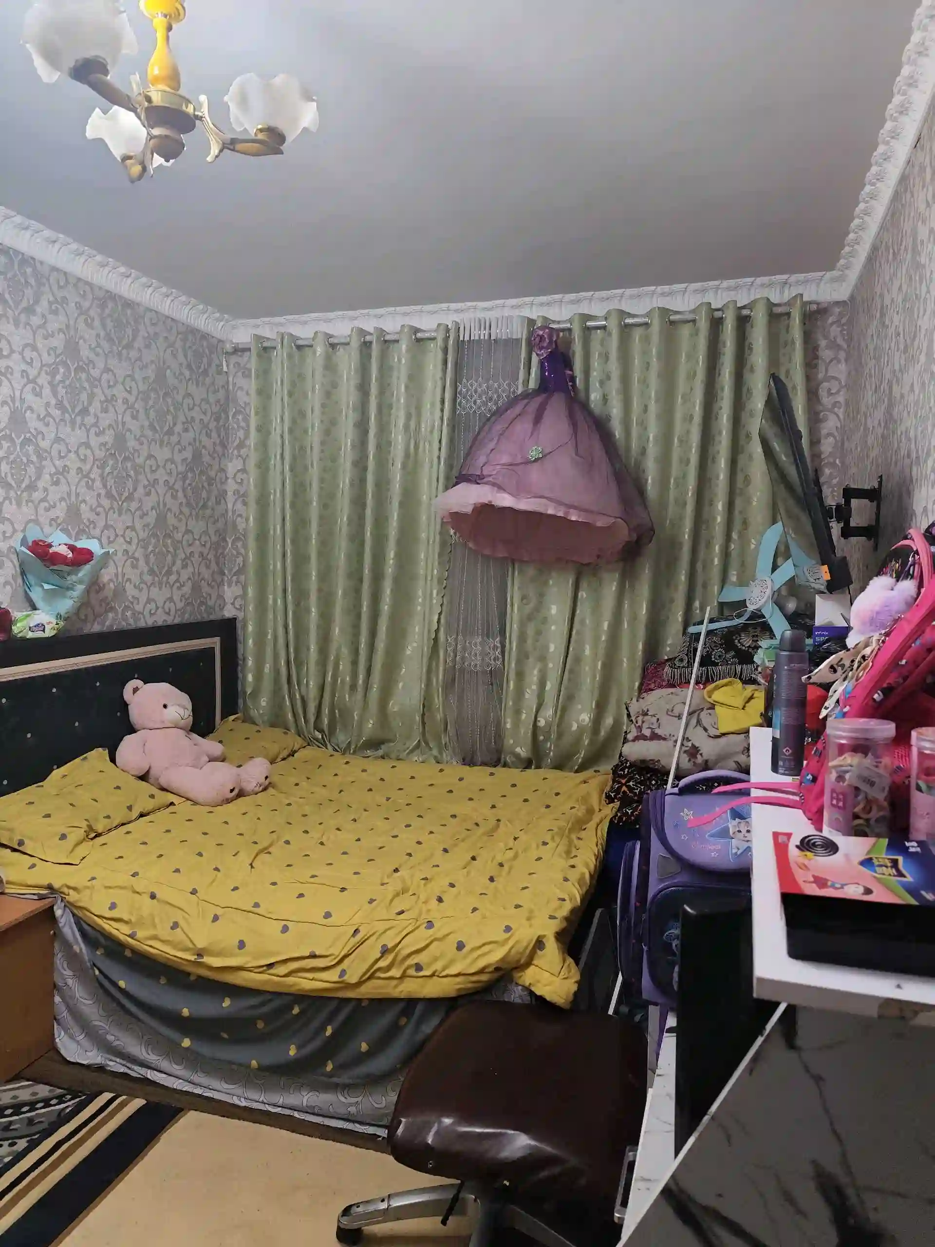 2-к квартира, 4 этаж, 55 м², центр,бюро ЗАГСа