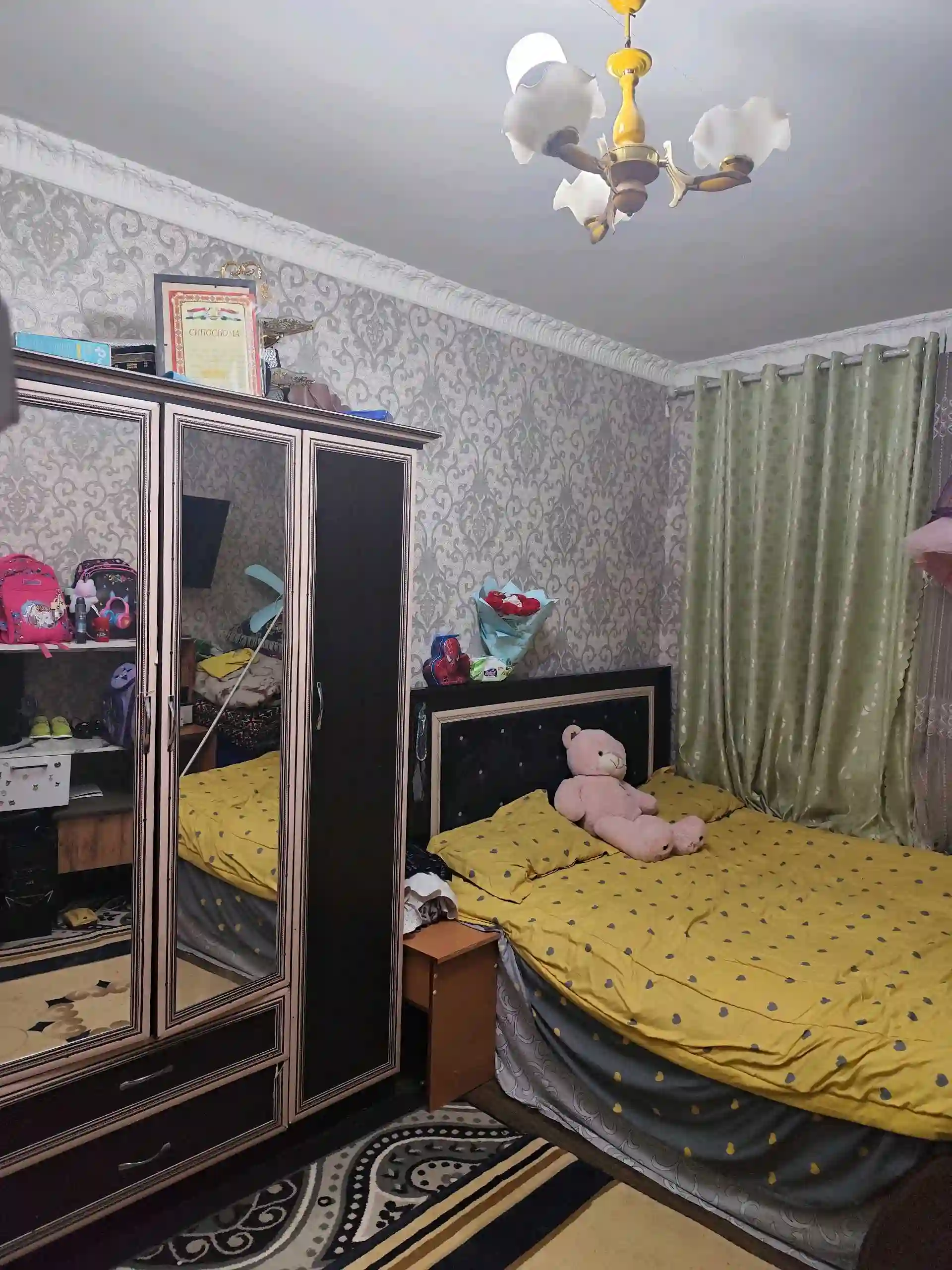 2-к квартира, 4 этаж, 55 м², центр,бюро ЗАГСа