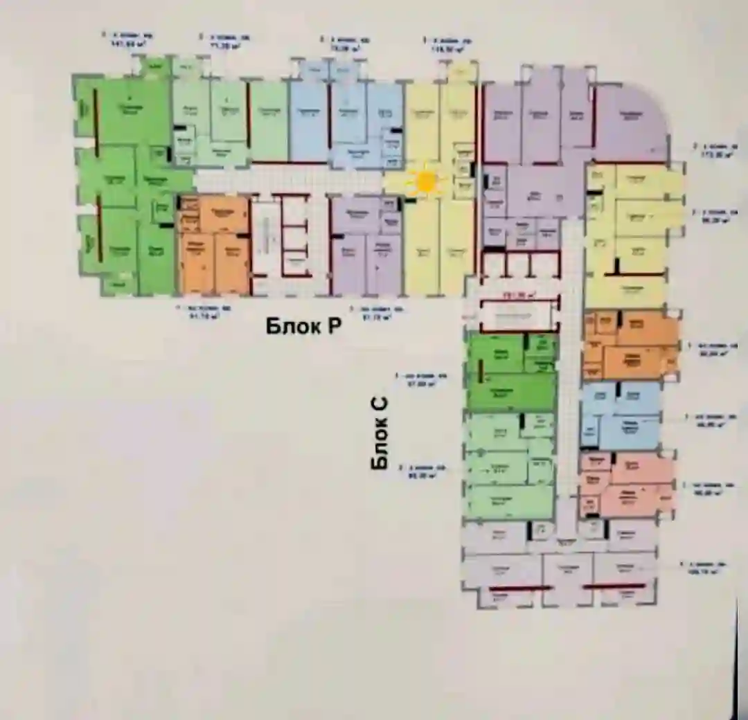 3-к квартира, 9 этаж, 118 м², Шохмансур