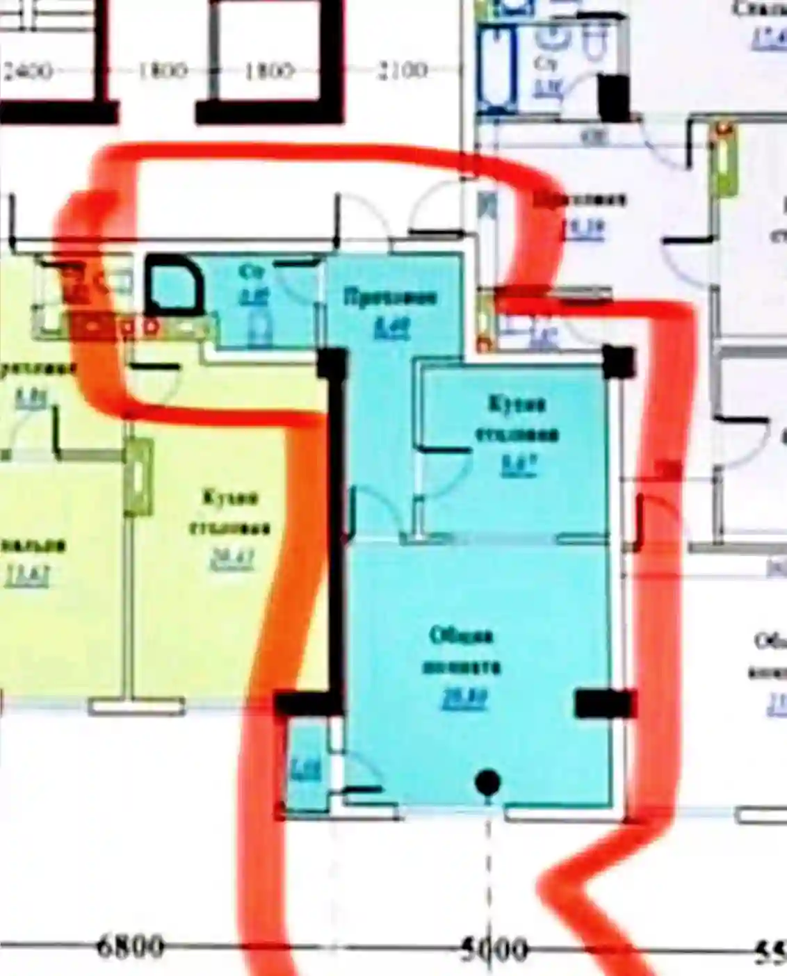 1-к квартира, 4 этаж, 45 м², Шохмансур