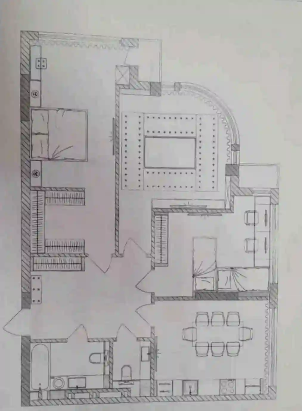 3-к квартира, 14 этаж, 91 м², Исмоил Сомони