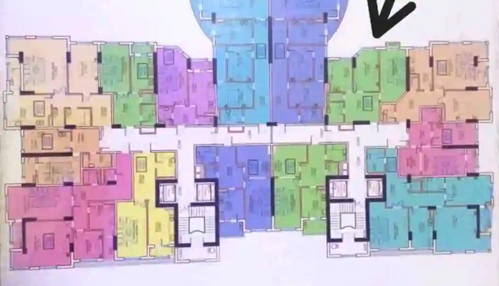 3-к квартира, 18 этаж, 67 м², Шохмансур
