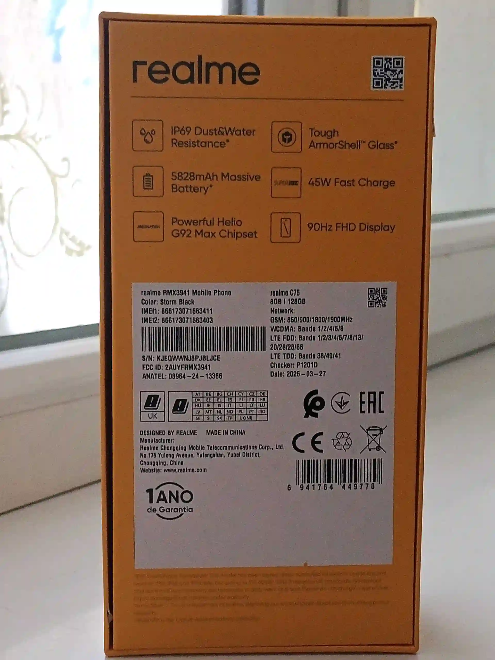 Realme C75 8/128