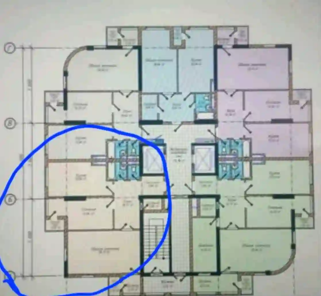 2-к квартира, 4 этаж, 85 м², Сино