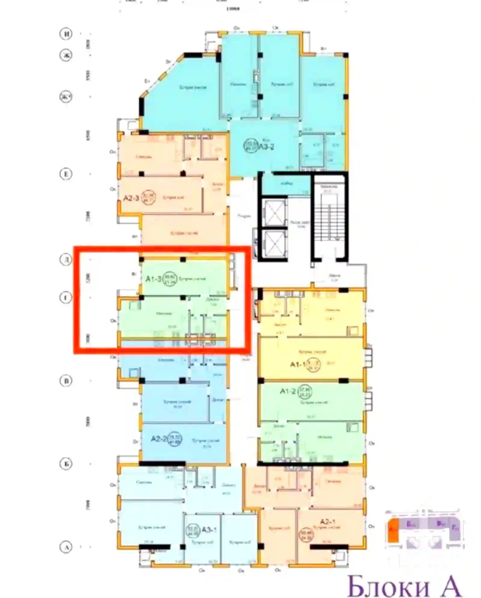 2-к квартира, 11 этаж, 51 м², Шохмансур