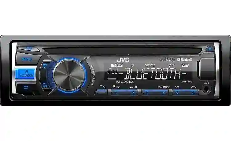 Автомагнитола JVC c bluetooth