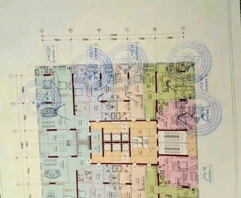 2-к квартира, 20 этаж, 91 м², Сино