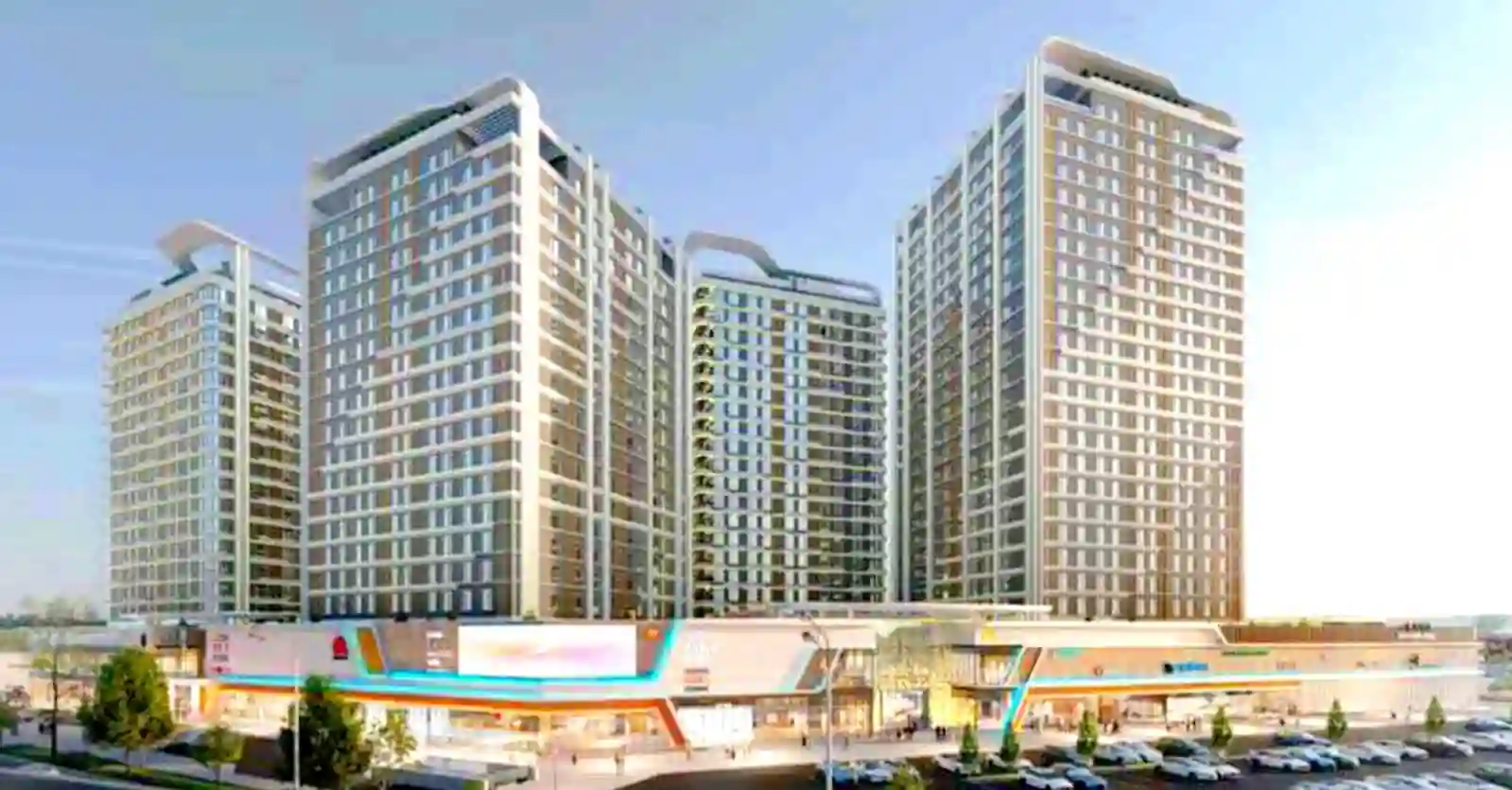 2-к квартира, 3 этаж, 91 м², Сино