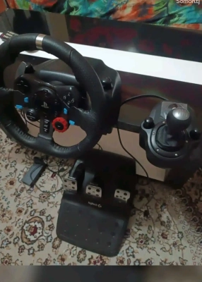 Игровой руль Logitech G29+Shifter for PS4, PS5, PC