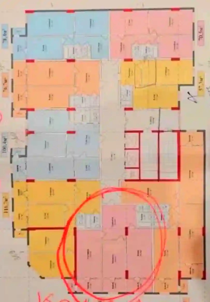 3-к квартира, 16 этаж, 110 м², Сино