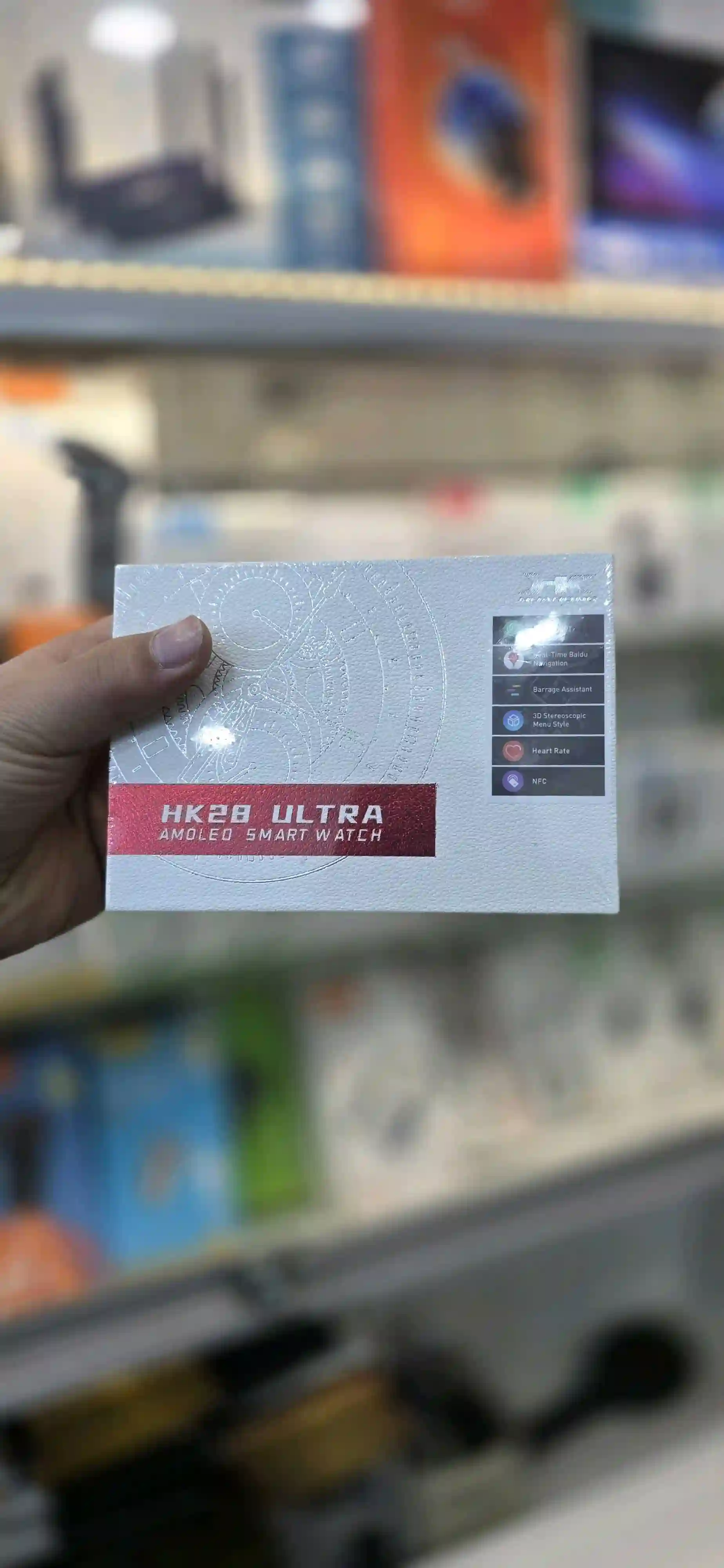 Часы HK28 ULTRA AMOLED SMART WATCH 