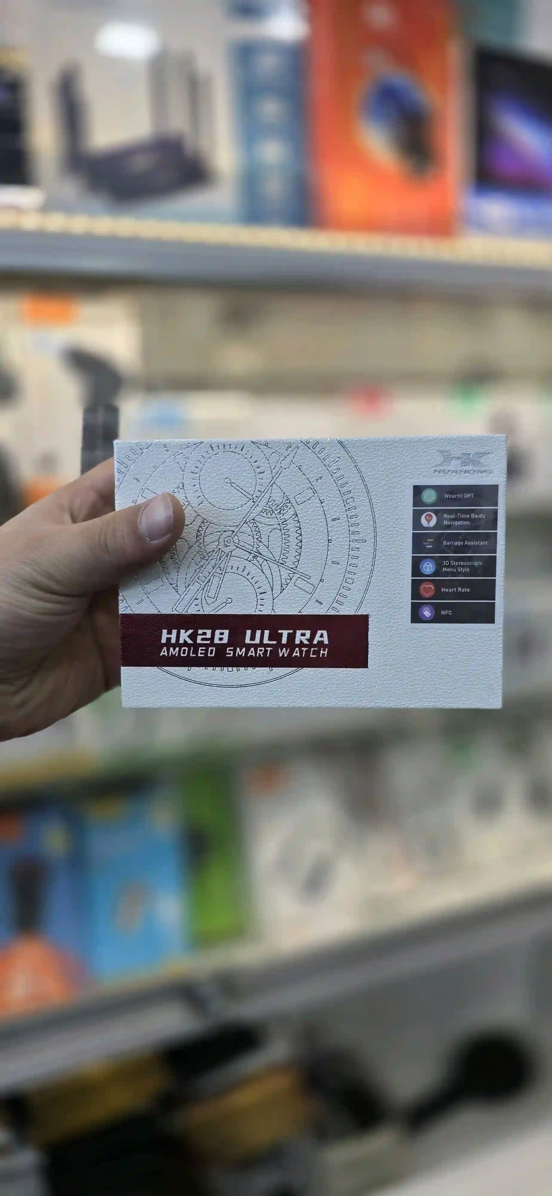 Часы HK28 ULTRA AMOLED SMART WATCH 