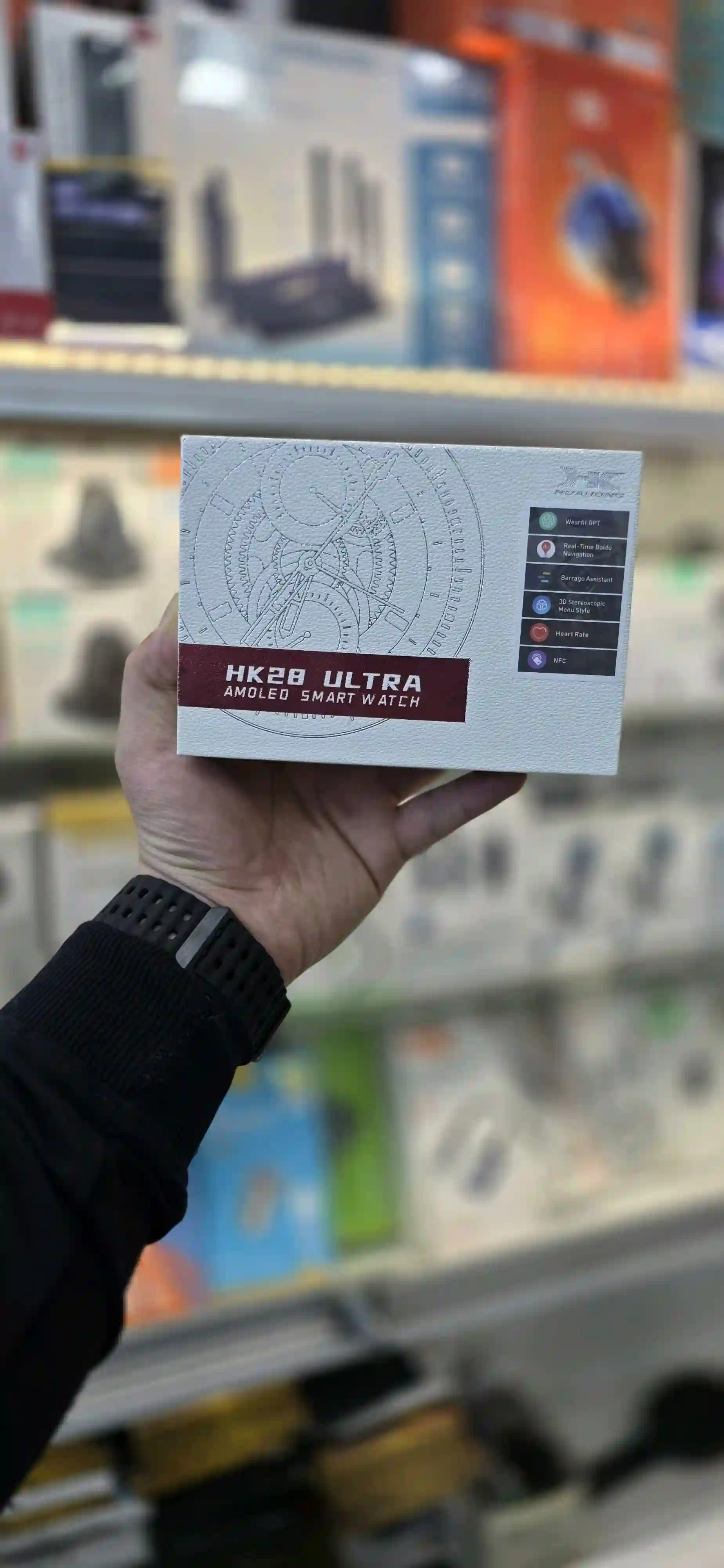 Часы HK28 ULTRA AMOLED SMART WATCH 
