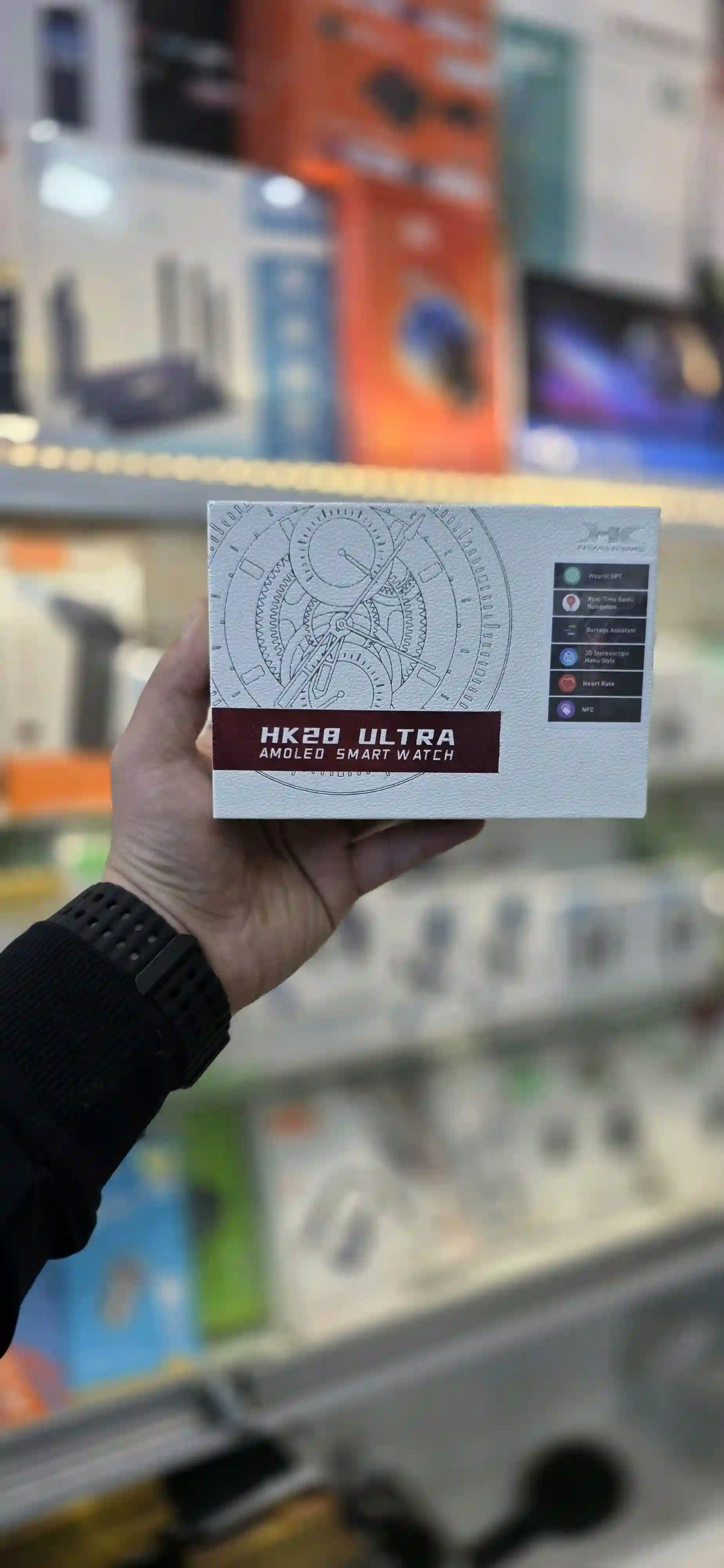 Часы HK28 ULTRA AMOLED SMART WATCH 