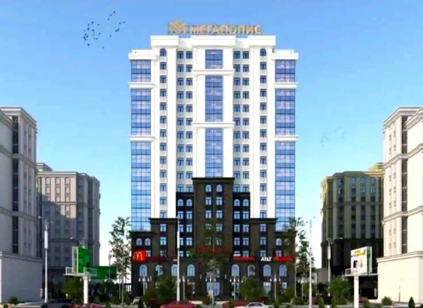 3-к квартира, 11 этаж, 109 м², Фирдавси